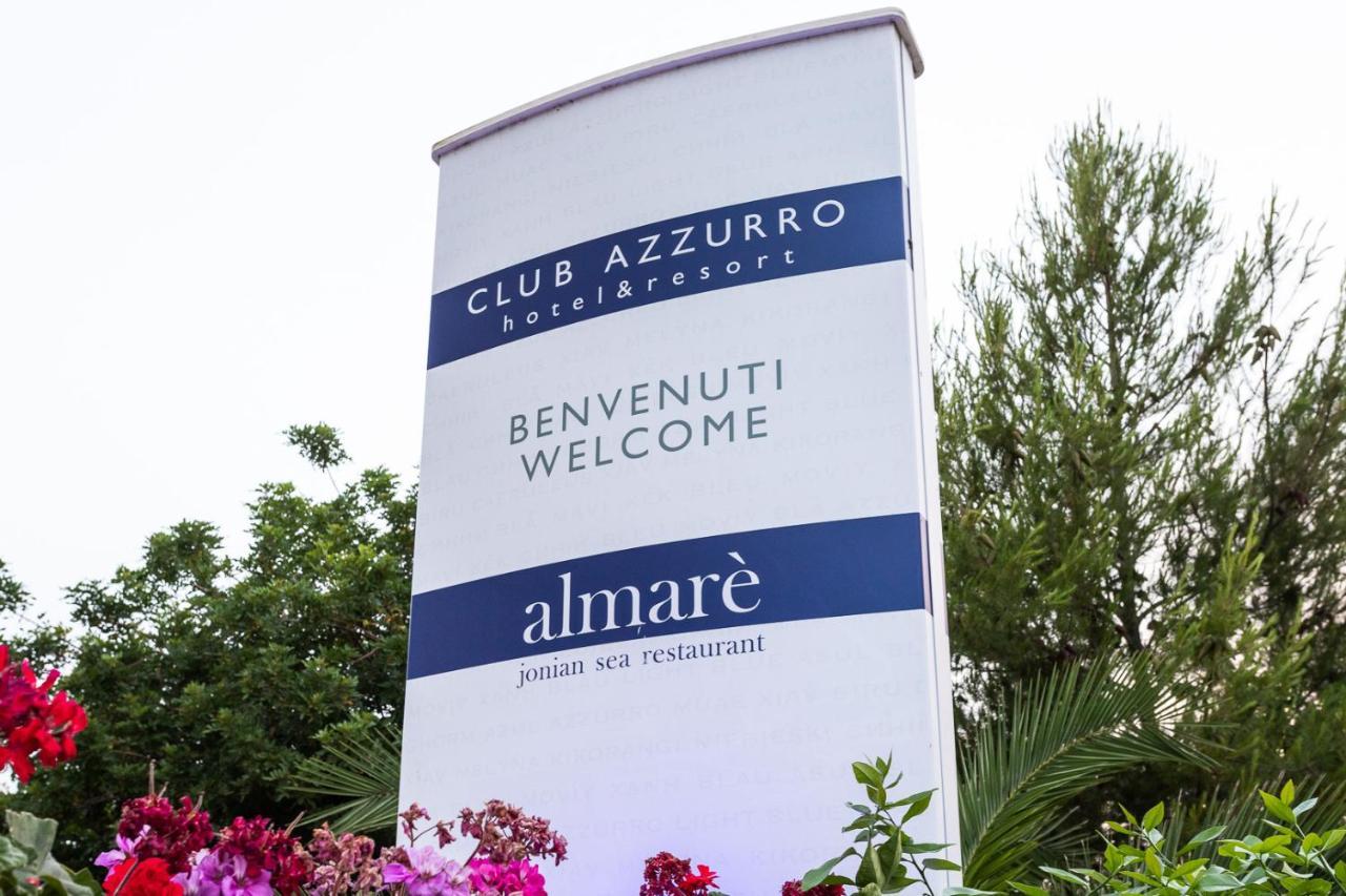 Club Azzurro Hotel & Resort Porto Cesareo Exterior foto